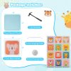 local-goods-image-2079f64092-3415c191-86d8-417a-aa2a-91efe9970ff4 COSYWAY 12-Cube Kids Wardrobe Baby Dresser Bedroom Armoire Clothes Hanging Closet w/Door