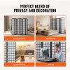 local-goods-image-2079f64092-6c83b77f-fedf-4139-bed0-51bee0871f10_1600x1600.jpeg.format VEVOR Room Divider, 4 Panel / 6 Panel Japanese Room Divider, Folding Privacy Screen Indoor, Portable Partition Dividers and Decoration Screens, for Room Separation, Home, Office, Restaurant & Bedroom (Natural / Black)