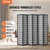 local-goods-image-2079f64092-836263ed-725d-4f30-ac54-c15a11435a0a_1600x1600.jpeg.format VEVOR Room Divider, 4 Panel / 6 Panel Japanese Room Divider, Folding Privacy Screen Indoor, Portable Partition Dividers and Decoration Screens, for Room Separation, Home, Office, Restaurant & Bedroom (Natural / Black)