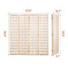 local-goods-image-2079f64092-8d7837a5-cca5-4412-8477-73de657bbd74_1600x1600.jpeg.format VEVOR Room Divider, 4 Panel / 6 Panel Japanese Room Divider, Folding Privacy Screen Indoor, Portable Partition Dividers and Decoration Screens, for Room Separation, Home, Office, Restaurant & Bedroom (Natural / Black)