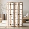 local-goods-image-2079f64092-971980a3-4412-464f-8b93-26e8fb7a8c97_1600x1600.jpeg.format VEVOR Room Divider, 4 Panel / 6 Panel Japanese Room Divider, Folding Privacy Screen Indoor, Portable Partition Dividers and Decoration Screens, for Room Separation, Home, Office, Restaurant & Bedroom (Natural / Black)