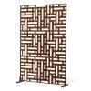 local-goods-image-2079f65b4a-0d9d5d37-3550-4a04-818e-92536a55fbb6_1500x1500.jpeg.format Metal Privacy Screen 36" x 72"/46" x 76" Outdoor Privacy Screens & Panels for Patio Brown