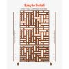 local-goods-image-2079f65b4a-2f11d2fd-b601-4eeb-a109-4ab954a5a062_1500x1500.jpeg.format Metal Privacy Screen 36" x 72"/46" x 76" Outdoor Privacy Screens & Panels for Patio Brown