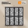 local-goods-image-20a3d4c00b-0ee45a0d-3291-4793-b4a9-32f3b0f59efd_1600x1600.jpeg.format VINGLI 70'' H Room Divider, Non-woven Fabric Privacy Screen, Indoor Partition Wall Dividers, Freestanding Hinged Space Separator with Modern Unique Pattern