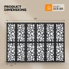 local-goods-image-20a3d4c00b-2070b885-48c5-4396-98d7-7e03d1d6fee2_1600x1600.jpeg.format VINGLI 70'' H Room Divider, Non-woven Fabric Privacy Screen, Indoor Partition Wall Dividers, Freestanding Hinged Space Separator with Modern Unique Pattern