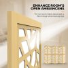 local-goods-image-20a3d4c00b-4ffbbf60-f9af-4bcd-a012-70c4698dbc55_1600x1600.jpeg.format VINGLI 70'' H Room Divider, Non-woven Fabric Privacy Screen, Indoor Partition Wall Dividers, Freestanding Hinged Space Separator with Modern Unique Pattern