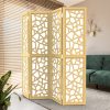 local-goods-image-20a3d4c00b-603f46bd-1271-4b47-aa1b-29bb8b59998f_1600x1600.jpeg.format VINGLI 70'' H Room Divider, Non-woven Fabric Privacy Screen, Indoor Partition Wall Dividers, Freestanding Hinged Space Separator with Modern Unique Pattern