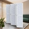 local-goods-image-20a3d4c00b-83514c43-5333-433a-82cc-9b266bc2dce1_1600x1600.jpeg.format VINGLI 70'' H Room Divider, Non-woven Fabric Privacy Screen, Indoor Partition Wall Dividers, Freestanding Hinged Space Separator with Modern Unique Pattern