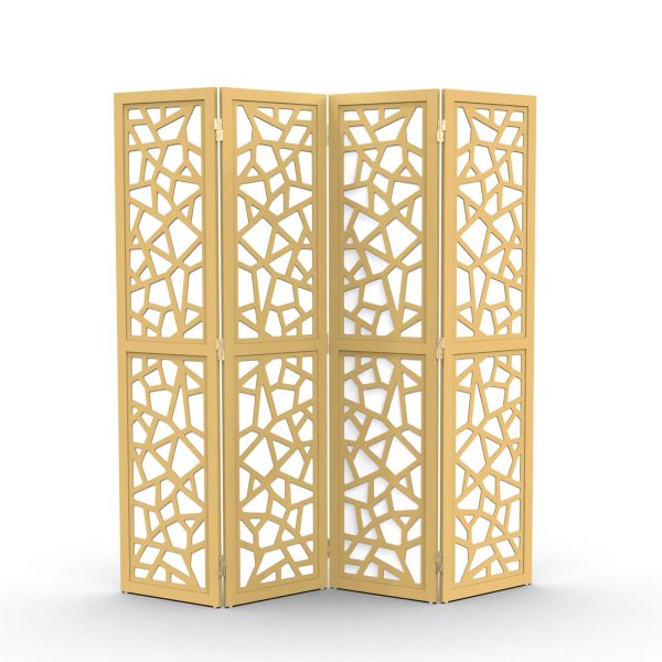 local-goods-image-20a3d4c00b-923f2abf-1893-4b8a-a057-eeff8fc4f5a0_1600x1600.jpeg.format VINGLI 70'' H Room Divider, Non-woven Fabric Privacy Screen, Indoor Partition Wall Dividers, Freestanding Hinged Space Separator with Modern Unique Pattern