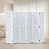 local-goods-image-20a3d4c00b-c43c1709-ef82-4468-b8fd-3c504f172ab4_1600x1600.jpeg.format VINGLI 70'' H Room Divider, Non-woven Fabric Privacy Screen, Indoor Partition Wall Dividers, Freestanding Hinged Space Separator with Modern Unique Pattern