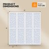local-goods-image-20a3d4c00b-ce3b85e4-3ee1-4d40-b0e3-f9a54dd718e1_1600x1600.jpeg.format VINGLI 70'' H Room Divider, Non-woven Fabric Privacy Screen, Indoor Partition Wall Dividers, Freestanding Hinged Space Separator with Modern Unique Pattern