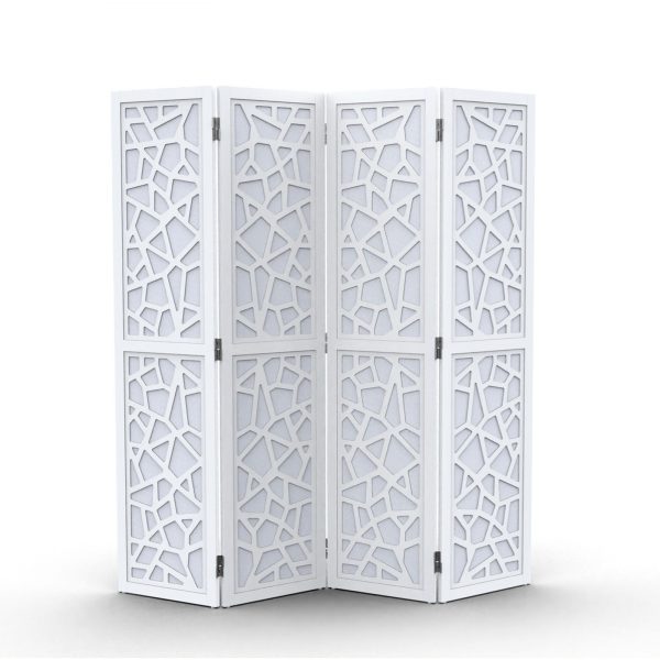 local-goods-image-20a3d4c00b-d58602dd-44e2-4698-b62d-06cb1d3198ac_1600x1600.jpeg.format VINGLI 70'' H Room Divider, Non-woven Fabric Privacy Screen, Indoor Partition Wall Dividers, Freestanding Hinged Space Separator with Modern Unique Pattern