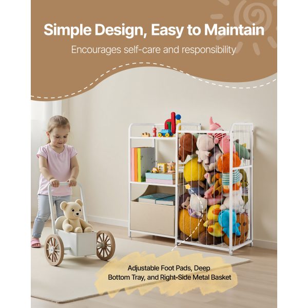 local-goods-image-20ef5f3648-06310172-f0c2-43c9-b499-699cfa19ea12_2000x2000.jpeg.format VEVOR Stuffed Animal Storage Toy Storage Organizer 2-Tier Bookshelf 4 Cubbies White