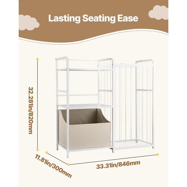 local-goods-image-20ef5f3648-62f17873-2a9a-4c77-ba26-4e1bcf928639_2000x2000.jpeg.format VEVOR Stuffed Animal Storage Toy Storage Organizer 2-Tier Bookshelf 4 Cubbies White