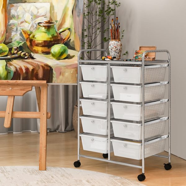 local-goods-image-20ef5f37f8-405d05b9-00a2-4058-9812-10742c9c2697 COSTWAY Stylish and Functional Organizer Cart, Metal Frame, Spacious Storage, Easy Mobility, Versatile Design, Simple Assembly
