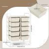 local-goods-image-20ef5f37f8-e5d6c928-cf78-4103-9810-371d1b66cb2e COSTWAY Stylish and Functional Organizer Cart, Metal Frame, Spacious Storage, Easy Mobility, Versatile Design, Simple Assembly