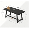 local-goods-image-21137b232c2-87701994-ed07-4ada-9b1a-5ddbb2e38e11_796x796 1pc Patio Dining Table, Patio Furniture HDPS All-Weather Material Outdoor Dining Coffee Table with Umbrella Hole