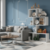 local-goods-image-21137b232c2-93471b76-62dd-4c69-b070-b29e357c93b0 COSTWAY 5-Tier S-Shaped Bookshelf, Modern Geometric Bookcase with Anti-Tip Safety Kits, Freestanding Corner Ladder Bookcase for Home or Office, White