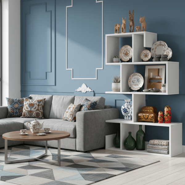 local-goods-image-21137b232c2-93471b76-62dd-4c69-b070-b29e357c93b0 COSTWAY 5-Tier S-Shaped Bookshelf, Modern Geometric Bookcase with Anti-Tip Safety Kits, Freestanding Corner Ladder Bookcase for Home or Office, White