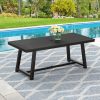 local-goods-image-21140d60690-1f9dbdb5-f943-4ae3-9679-893387525d0b_2000x2000.jpeg.format 1pc Patio Dining Table, Patio Furniture HDPS All-Weather Material Outdoor Dining Coffee Table with Umbrella Hole