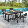 local-goods-image-21140d60690-6d23f9c2-082f-45b1-b659-725f5ec4d29a_2000x2000.jpeg.format 1pc Patio Dining Table, Patio Furniture HDPS All-Weather Material Outdoor Dining Coffee Table with Umbrella Hole