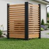 38" W x 60" H Air Conditioner Fence, Ideal Outdoor Privacy Wall, No-Dig Wood Privacy Screen, Pool Equipment Enclosure, Trash Can Enclosures, Privacy Fence Panels for Outside