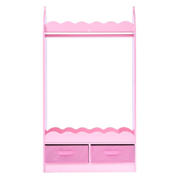 local-goods-image-21140d62aa8-0fe098c8-2fa5-4863-a04d-2281cb063e46_1600x1600.jpeg.format VEVOR Kids Dress Up Storage, with Mirror, Toddler Costume Wardrobe with Drawer, Dress Up Wardrobe Closet for Little Girls, Pretend Storage Dresser, Costume Organizer, for Bedroom, Kids Room, Pink