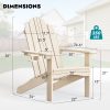 local-goods-image-21140d63c60-4a45d3d1-5ecd-4ca4-b849-d0eeec640f53_2000x2000.jpeg.format Outdoor Patio Chair, Weather Resistant Adirondack Chairs with Cup Holder, 300lbs Modern Adirondack Chair, HDPS Adirondack Chairs for Patio, Garden