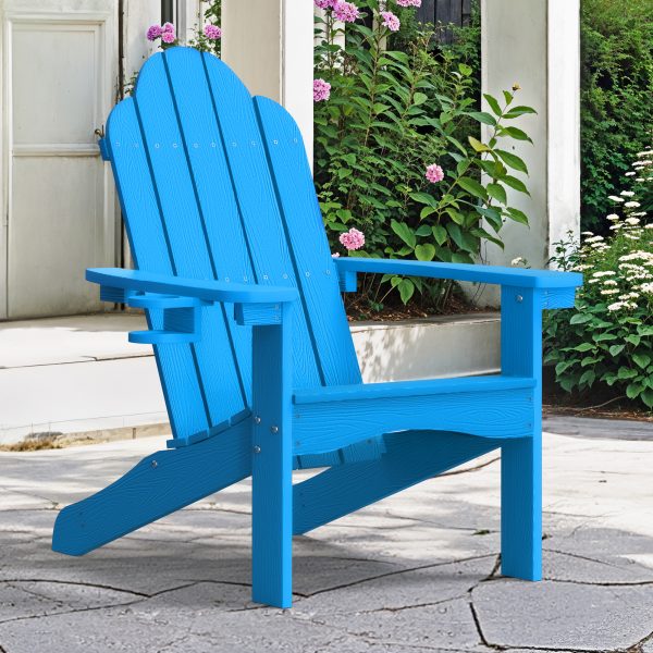 local-goods-image-21140d63c60-5591c01f-d006-4b53-8dd1-f21b3c3ee11a_2000x2000.jpeg.format Outdoor Patio Chair, Weather Resistant Adirondack Chairs with Cup Holder, 300lbs Modern Adirondack Chair, HDPS Adirondack Chairs for Patio, Garden