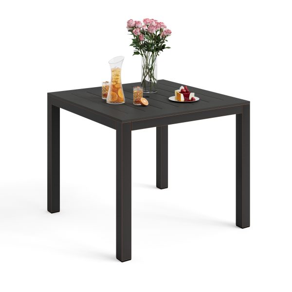 local-goods-image-21140d69258-2927e9c2-1e74-4aee-9bfa-f37a3783d3b4_2000x2000.jpeg.format 1pc Patio Dining Table, Patio Furniture HDPS All-Weather Material Outdoor Dining Coffee Table with Umbrella Hole