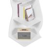 local-goods-image-211a2a4303e-5e33d227-6a9d-46d7-b207-f0ddfd104a4c_2000x2000.jpeg.format 5-Tier Corner Shelf, Modern Wall Corner Bookshelf, Stylish Bookcase Storage Rack for Small Space, Living Room, Bedroom, Home Office
