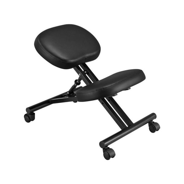 local-goods-image-211a2a45e42-5cf74075-7baf-4417-a25d-133c0d05b0d8_800x800.jpeg.format Costoffs Kneeling Chair Adjustable Knee Stool, Ergonomic Posture Chair Swivel Office Chair with Cushion Pad & Flexible Rolling Casters