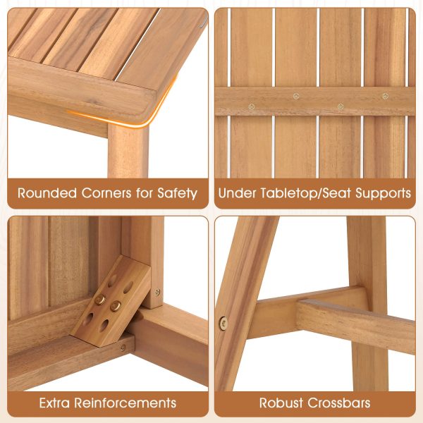local-goods-image-211a2a4a1cc-b9c7da6b-8f76-456d-9821-2e0acd462fca COSTWAY 3PCS Acacia Wood Patio Dining Set w/Slatted Seats for Deck, Lawn and Backyard