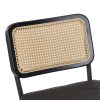 local-goods-image-21a488c39c-3d15615c-36ea-4bbb-b8c6-d8eed09235c5_2000x2000.jpeg.format Armless Home Office Chair with Wheels, PU Leather Seat, Height Adjustable 360° Swivel Desk Chair with Rattan Back for Bedroom, Home Office, Small Spaces