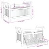 vidaXL Patio Storage Bench with Cushion Loveseat Outdoor Solid Wood Acacia