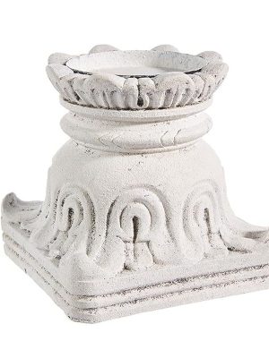 Raz Imports 2023 Paris Apartment 5.25" Column Base Table Decor