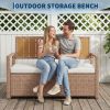 local-goods-image-cf22c403-ac5cd0f3-0b2e-4470-a185-d43908746a11 Wicker storage stool Iron Plastic wood Wicker Wicker Waterproof cushion Wicker storage stool