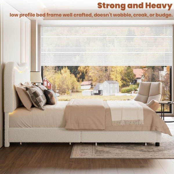 local-goods-image-fb0a4c9a-8b1f3ad6-e111-43d3-a44e-e83d558bc1e9 1 box of other materials LED lambswool double drawer bed