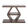 product-2771dbea0fe0e38c6faa21c4f8752283dc98de5d.temu_.000001 3 Tier Farmhouse Console Table for Entryway, Wooden Sofa Table Behind Couch with Storage Shelves, 39.4 Inch Narrow Rectangular Hallway Table, Rustic Foyer Table for Living Room Decor, Walnut End