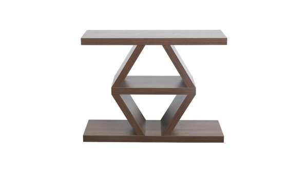 product-2771dbea0fe0e38c6faa21c4f8752283dc98de5d.temu_.000001 3 Tier Farmhouse Console Table for Entryway, Wooden Sofa Table Behind Couch with Storage Shelves, 39.4 Inch Narrow Rectangular Hallway Table, Rustic Foyer Table for Living Room Decor, Walnut End