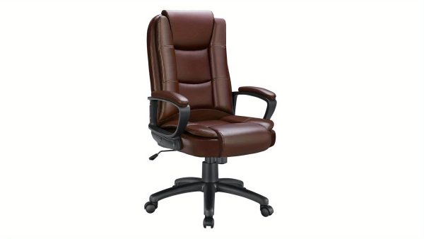 product-525518ae033e34c8c1f345e7bc8cd60ec6ae20ce.goods_.000001 Home Office Desk Chair, 400LBS Big And Tall Managerial Executive Chair, High Back Computer Chair Gaming Chair, Ergonomic Adjustable Height Faux Leather Chair With Cushions Armrest, Heavy Duty Chair With Comfy Lumbar Support