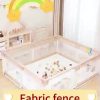 Playpen, Little Hedgehog Baby Playpen, Baby Playpen with Gate Indoor And Outdoor Children's Activity Center with Non-Slip Base
