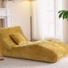 product-6d6906a6fd5eead6332de8ecf9a07ca09320e2ab.temu_.000001 Single Sofa Seat, Yoga Sofa, Leisure Sofa, Armless Platform Sofa, Simple Lazy Sofa, Floor Standing Sofa Seat, Indoor Reading And Leisure Integrated Compression Sponge Sofa, No Assembly Required, Suitable for Living Rooms, Bedrooms And Offices