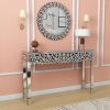 product-78f986d78c707b2768713a7377a56d3b23a91286.temu_.000001 Luxury Entryway Table Measuring 47.24 Inches, Featuring a Glamorous Mirrored Design with Crystal Details, Perfect for Modern Home Decor in Hallways