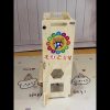 4-in-1 Toddler Standing Tower with Learning Clock & Blackboard - Foldable Multi-Functional Step Stool, Wood Climbing Ladder & for & (Toddler Learning, Motor Skills Development)