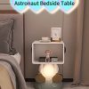 product-a25df2567f1628647bfdfe01df7241153c7a5f91.goods_.000001 Astronaut Bedside Table, Large Storage Space, Suitable for Bedroom, Decorated with Cartoon Family Style