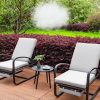 product-a6c7678aa6700528895af4db962c6fc371420c38.temu_.000001 Set with Table Patio Chaise Lounge Chairs, Patio Recliner Chair, Outdoor Furniture Set 5-Position Adjustable, Outdoor, Bench for Deck, Lawn, Garden