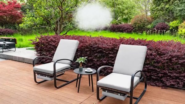 product-a6c7678aa6700528895af4db962c6fc371420c38.temu_.000001 Set with Table Patio Chaise Lounge Chairs, Patio Recliner Chair, Outdoor Furniture Set 5-Position Adjustable, Outdoor, Bench for Deck, Lawn, Garden