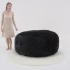 product-ae2884200b9ee3ac2af7181645381f4e37a50d1e.goods_.000001 Enormous 6' Memory Foam Furniture Bean Bag (3 Gifts: U-Shaped Pillow, Blanket Pillow, 6-Foot Rug) - Big Sofa with Soft Microfiber Cover