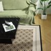product-af748089ed78f052af66f5e6620888a93f15a200.temu_.000001 Modern Luxury Low-Profile Square Coffee Table with LED Lights - Space-Saving Faux Marble Top & Engineered Wood Base Suitable for Small Spaces, Compact Living Room Center Table, Assembly, Black/Brown